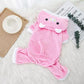 Cat Costume with Cow Hoodie Animal Onesie Pajamas