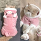 Cat Costume with Cow Hoodie Animal Onesie Pajamas