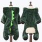 Dinosaur Hoodie Cat Costume Kids Animal Pajamas Sleeper