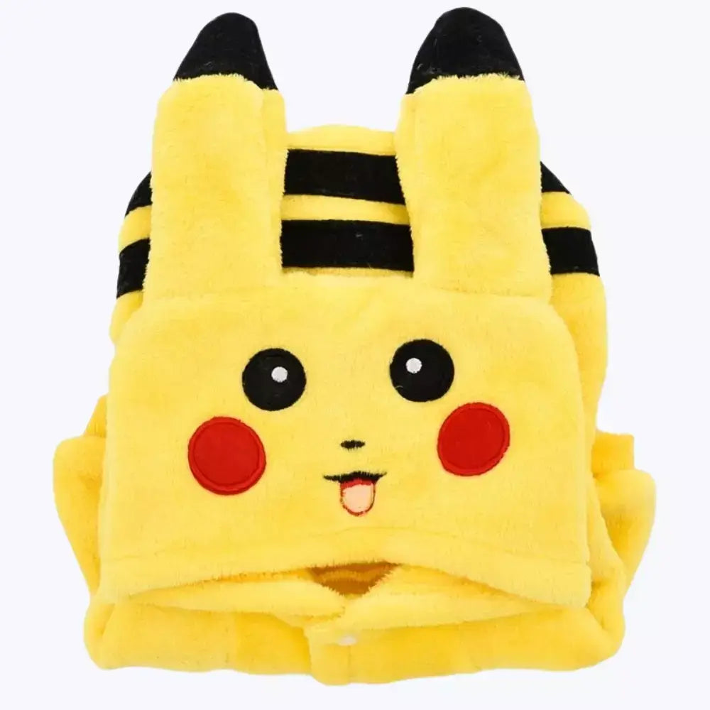 Pikachu Cat Costume Halloween Pet Outfit