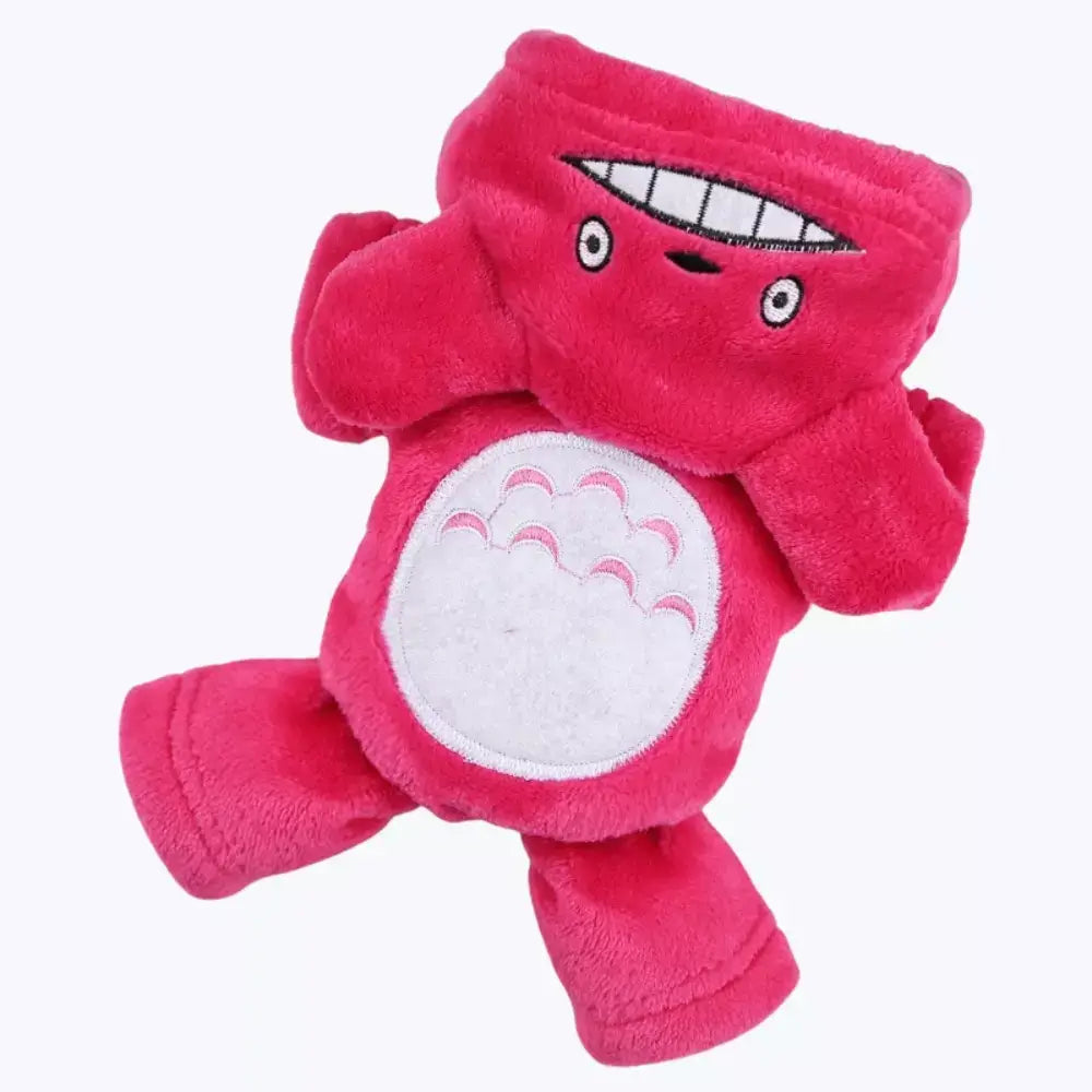 Fleece Cat Costume Cozy Warm Pet Outfit for Cats