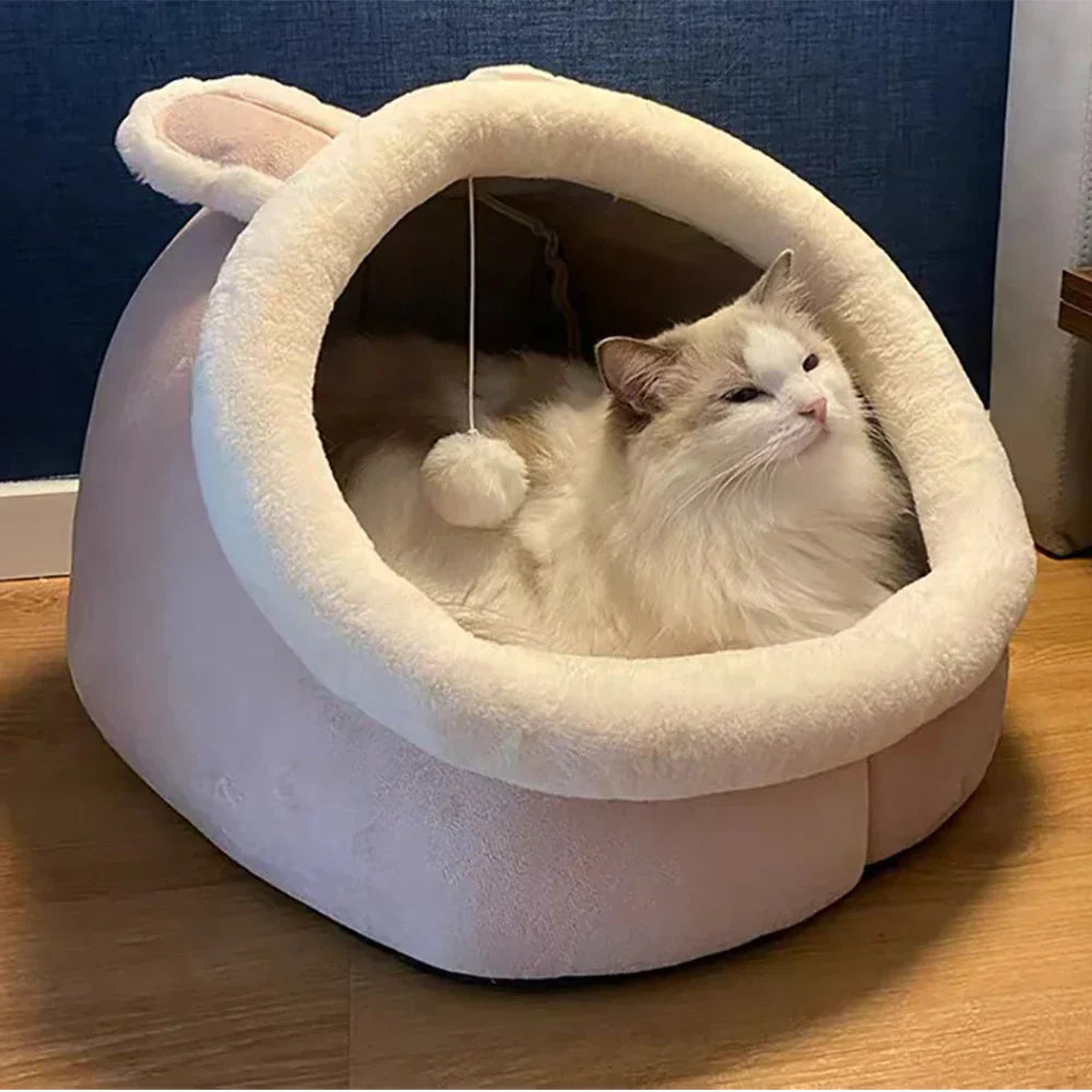 Soft Cat Bed Cozy Pet Basket for Cats
