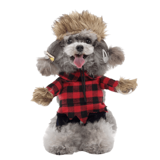Lumberjack Costume for Dogs and Cats Pet Outfit