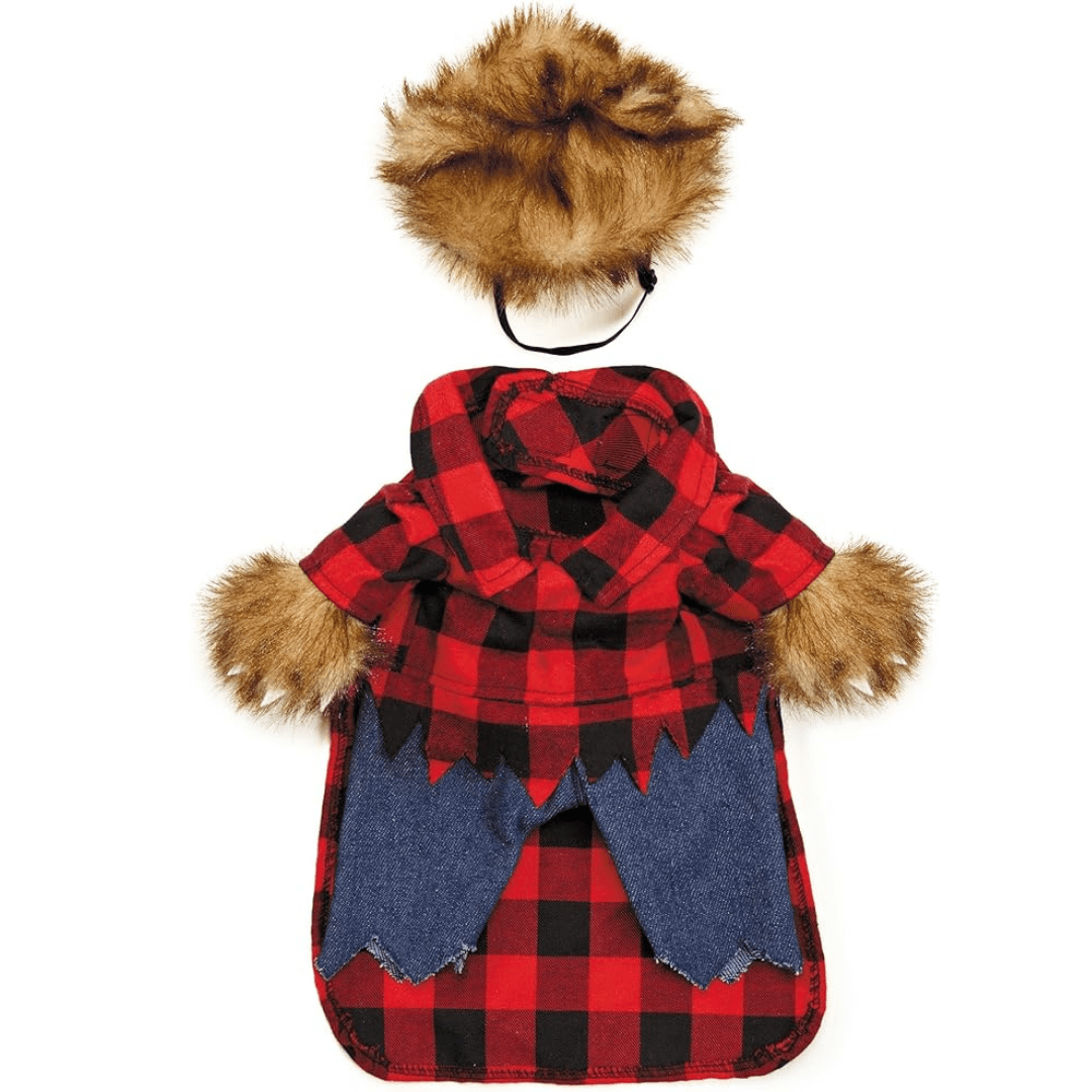 Lumberjack Costume for Dogs and Cats Pet Outfit