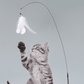 Cat Fishing Rod Toy with Suction Cup for Interactive Play