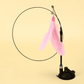 Cat Fishing Rod Toy with Suction Cup for Interactive Play