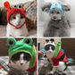 Animal Shaped Cat Hat Cute Pet Costume Accessory