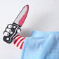 Chucky Costume for Dogs and Cats Scary Halloween Pet Outfit