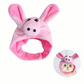 Cat Head Costume Hat for Cats Pet Halloween Dress Up Accessory