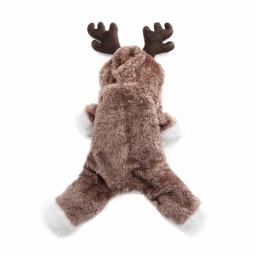 Fleece Cat Costume Cozy Warm Pet Outfit for Cats
