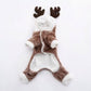 Fleece Cat Costume Cozy Warm Pet Outfit for Cats