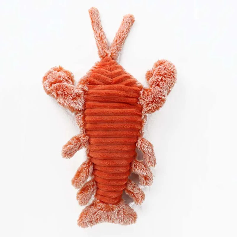 Interactive Pet Toy Crawfish Chew Toy for Dogs and Cats