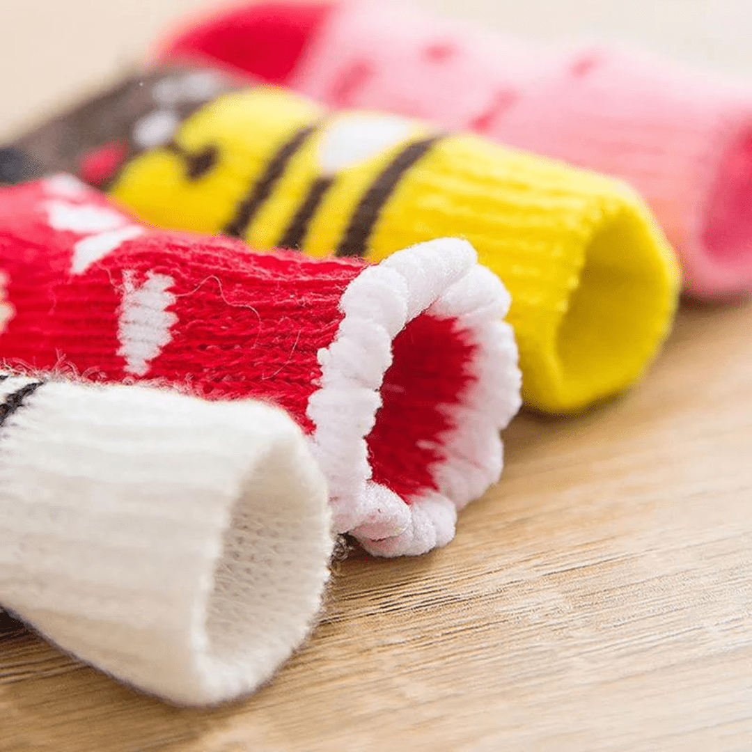 Dog Socks Japanese Style Non Slip Pet Socks for Small Medium Large Dogs