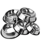 Stainless Steel Pet Bowl Durable Non Slip Dog Cat Food Water Dish