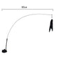Cat Fishing Rod Toy with Suction Cup for Interactive Play