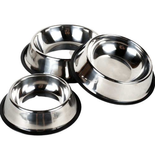 Stainless Steel Pet Bowl Durable Non Slip Dog Cat Food Water Dish