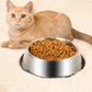 Stainless Steel Pet Bowl Durable Non Slip Dog Cat Food Water Dish