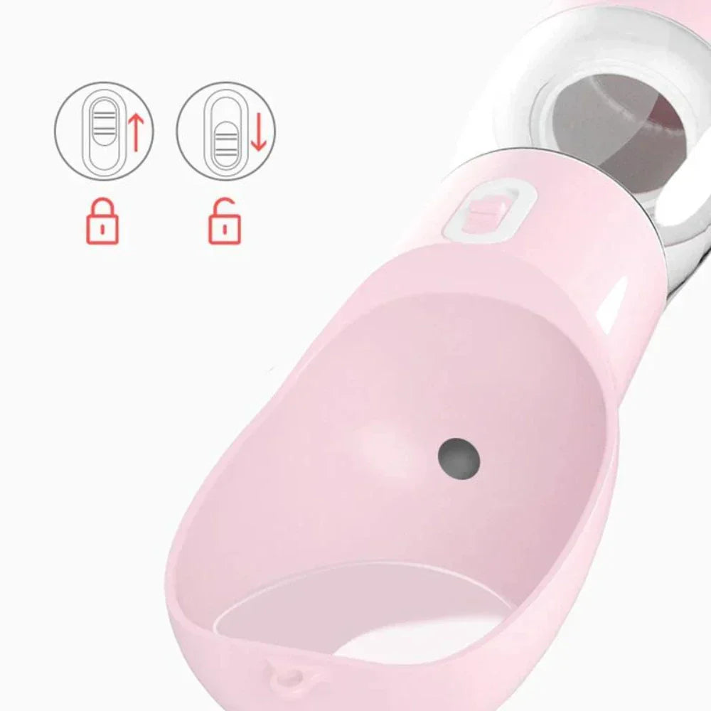 Cat Water Bottle Reusable Portable Pet Travel Bottle