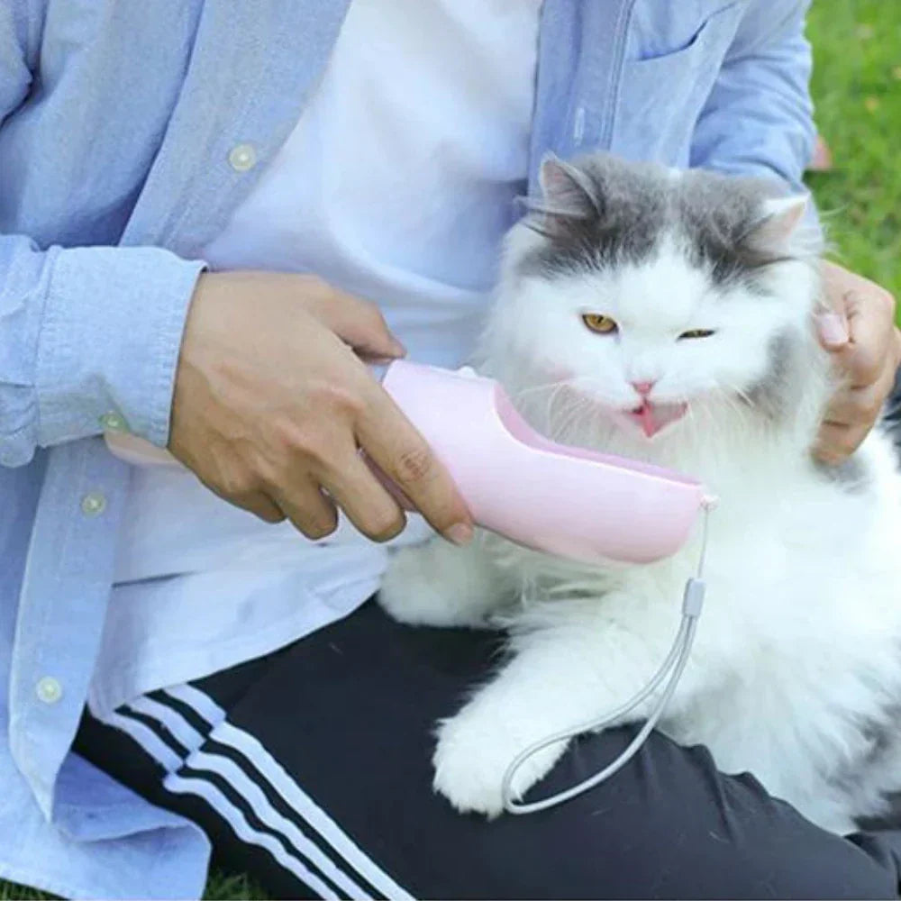 Cat Water Bottle Reusable Portable Pet Travel Bottle