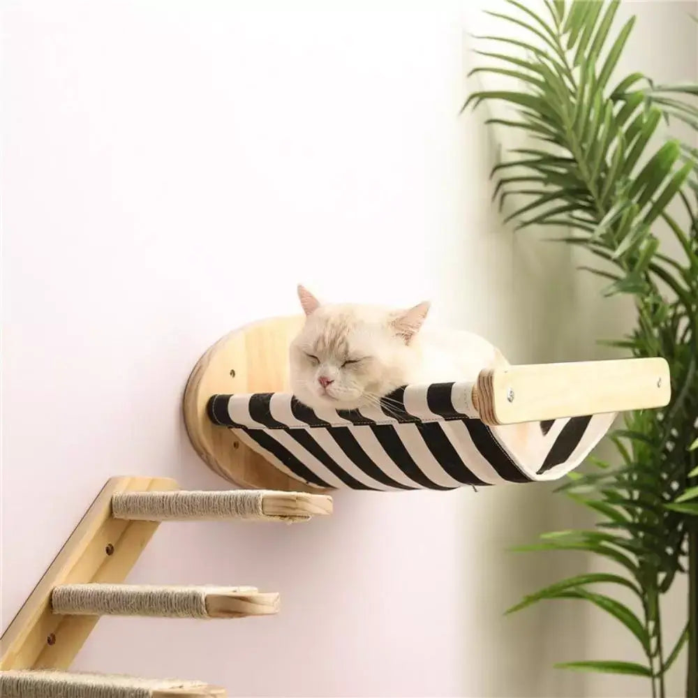 Wall Mounted Cat Hammock Bed for Indoor Cats