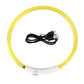 LED Dog Collar Safe Visible Light Up Pet Collar for Night Walks