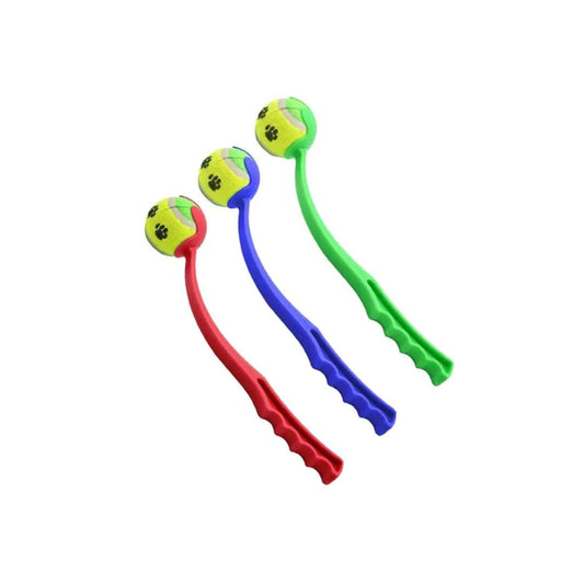 Manual Dog Ball Launcher for Fetch Play Interactive Toy