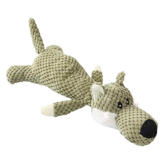 Ribbed Plush Sound Toy for Babies and Toddlers Soft Sensory Crinkle Toy