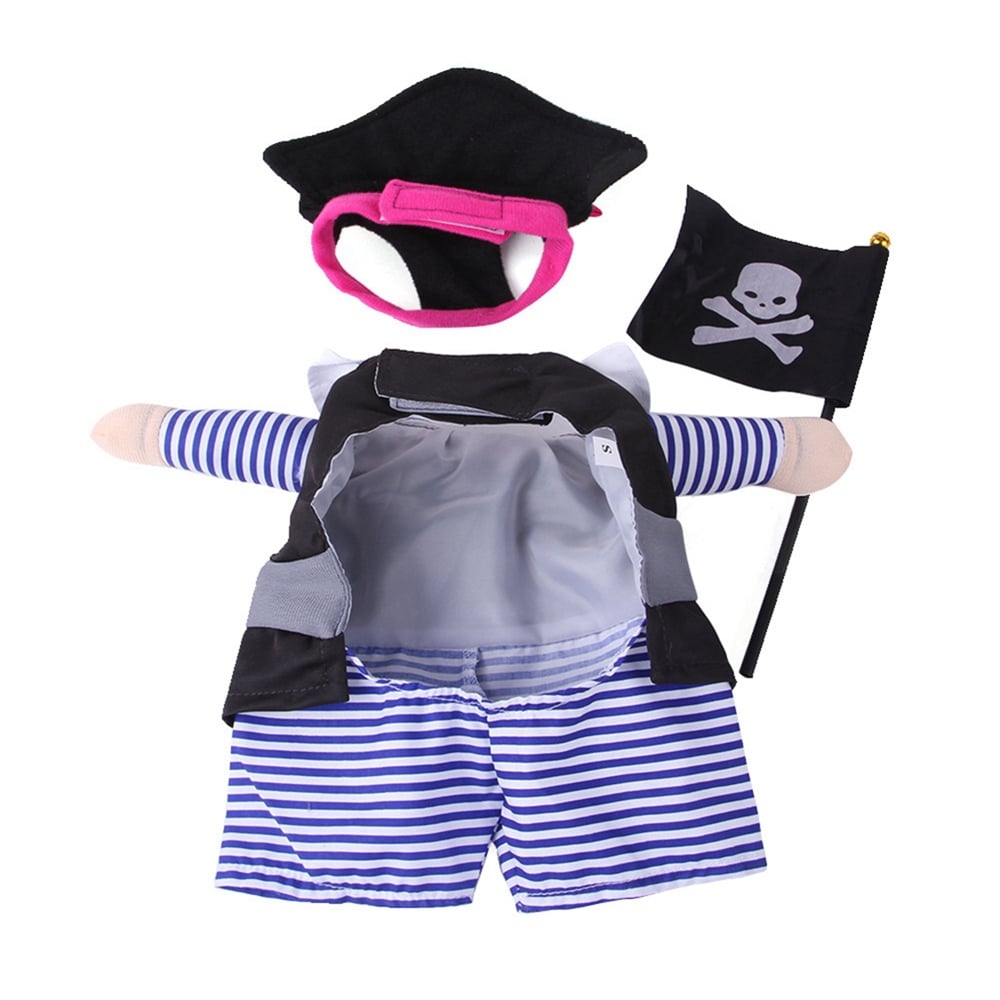 Pirate Costume for Cats and Dogs Set of 2