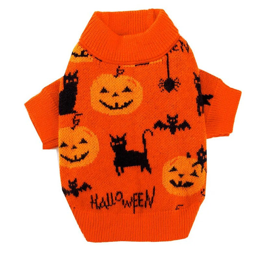 Halloween Sweater for Dog and Cat Pet Costume Holiday Pullover
