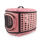 Semi-Rigid Pet Carrier Bag for Dogs and Cats Durable Travel Tote