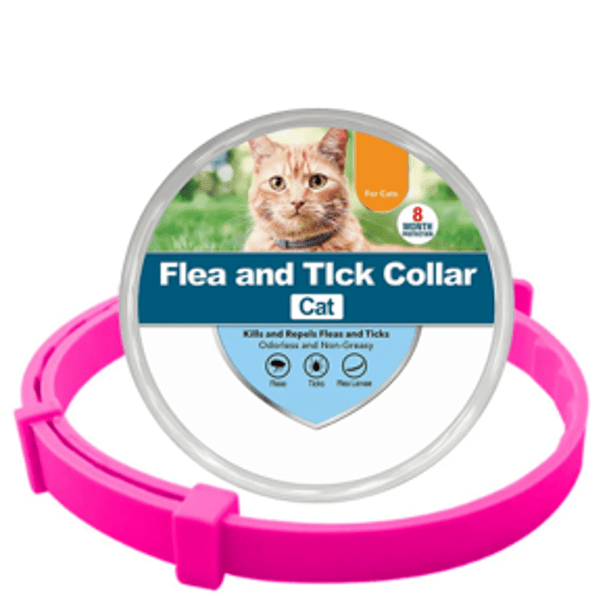 Natural Flea and Tick Collar for Dogs and Cats Pest Protection