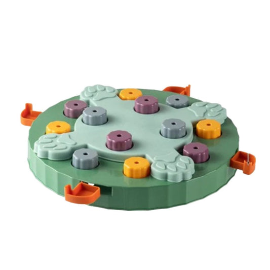 Interactive Slow Feeder Puzzle Toy for Dogs and Cats Food Dispensing Treat Game